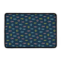 Cute Fish Pattern Print Kitchen Mat