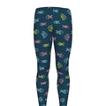 Cute Fish Pattern Print Men's Leggings