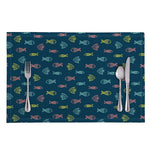 Cute Fish Pattern Print Placemat