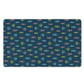 Cute Fish Pattern Print Polyester Doormat