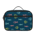 Cute Fish Pattern Print Portable Lunch Bag