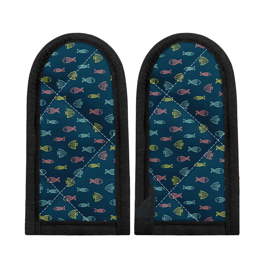 Cute Fish Pattern Print Skillet Handle Cover