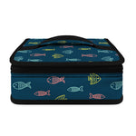 Cute Fish Pattern Print Small Lunch Bag