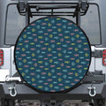 Cute Fish Pattern Print Tire Cover