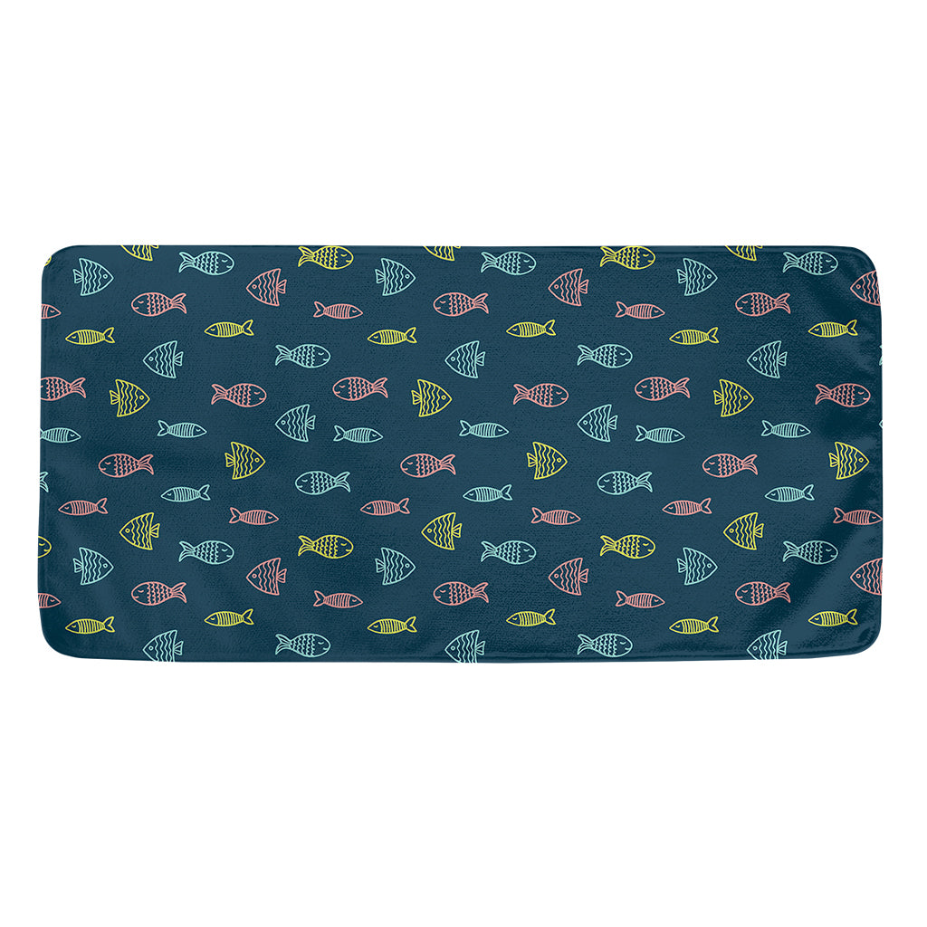 Cute Fish Pattern Print Towel
