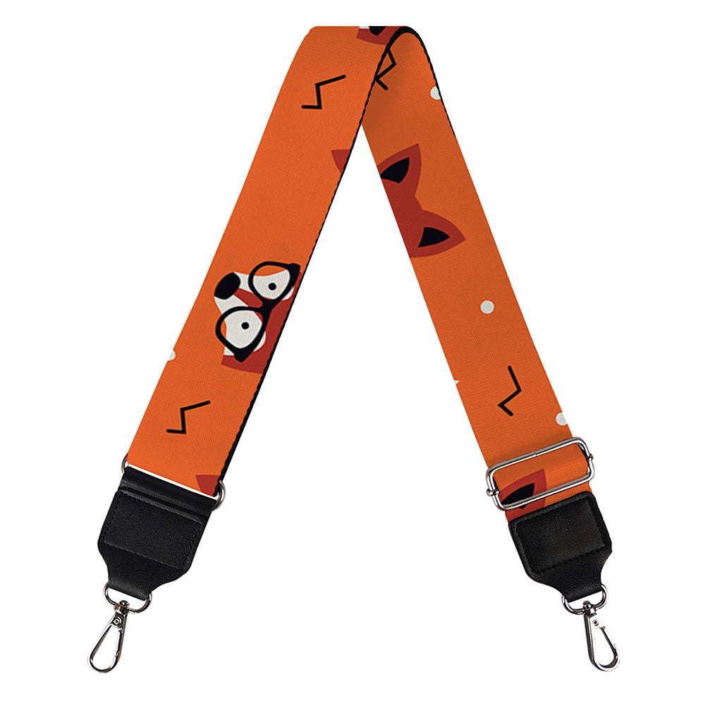 Cute Fox Pattern Print Bag Strap