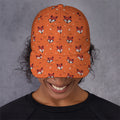 Cute Fox Pattern Print Baseball Cap