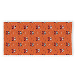 Cute Fox Pattern Print Beach Towel