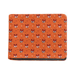 Cute Fox Pattern Print Bifold Wallet