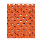 Cute Fox Pattern Print Curtain
