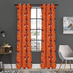 Cute Fox Pattern Print Curtain