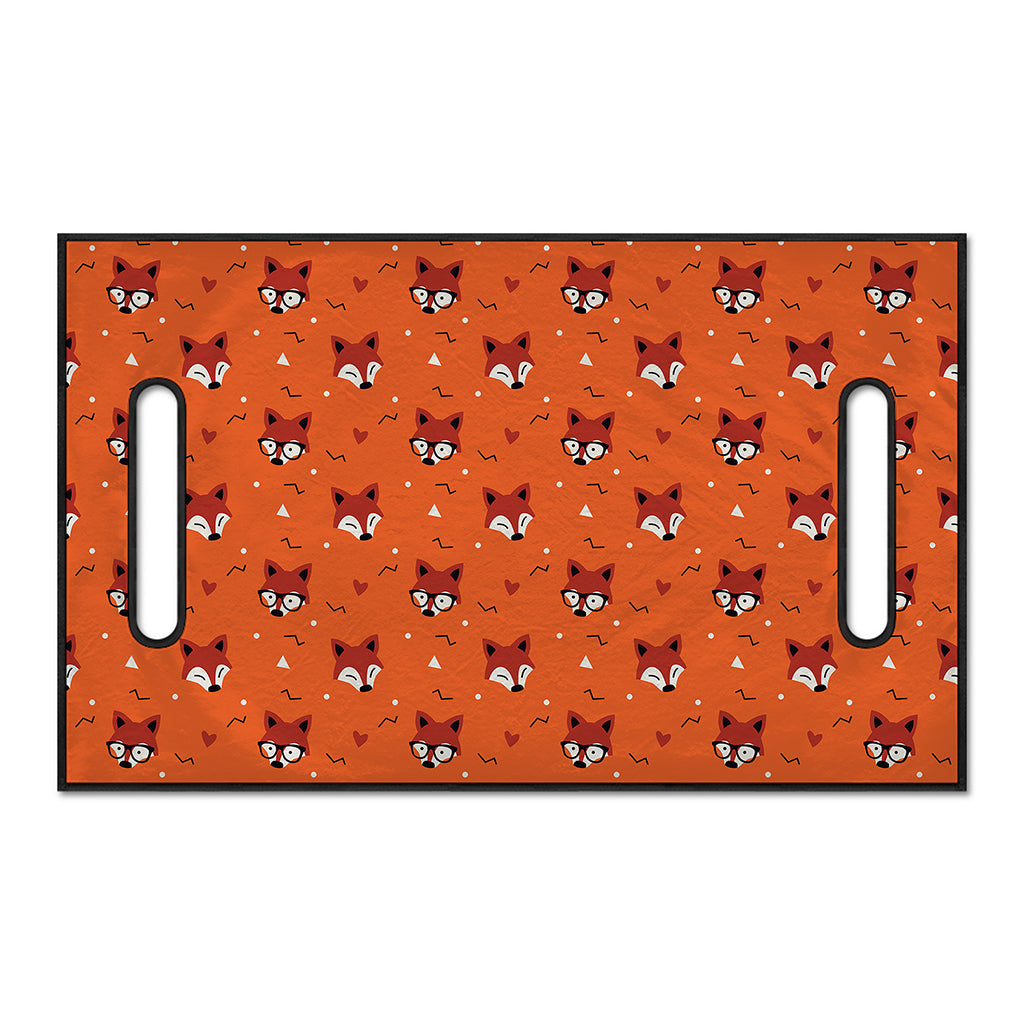 Cute Fox Pattern Print Golf Cart Seat Cover