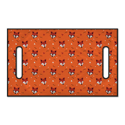 Cute Fox Pattern Print Golf Cart Seat Cover