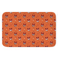 Cute Fox Pattern Print Indoor Door Mat