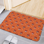 Cute Fox Pattern Print Indoor Door Mat