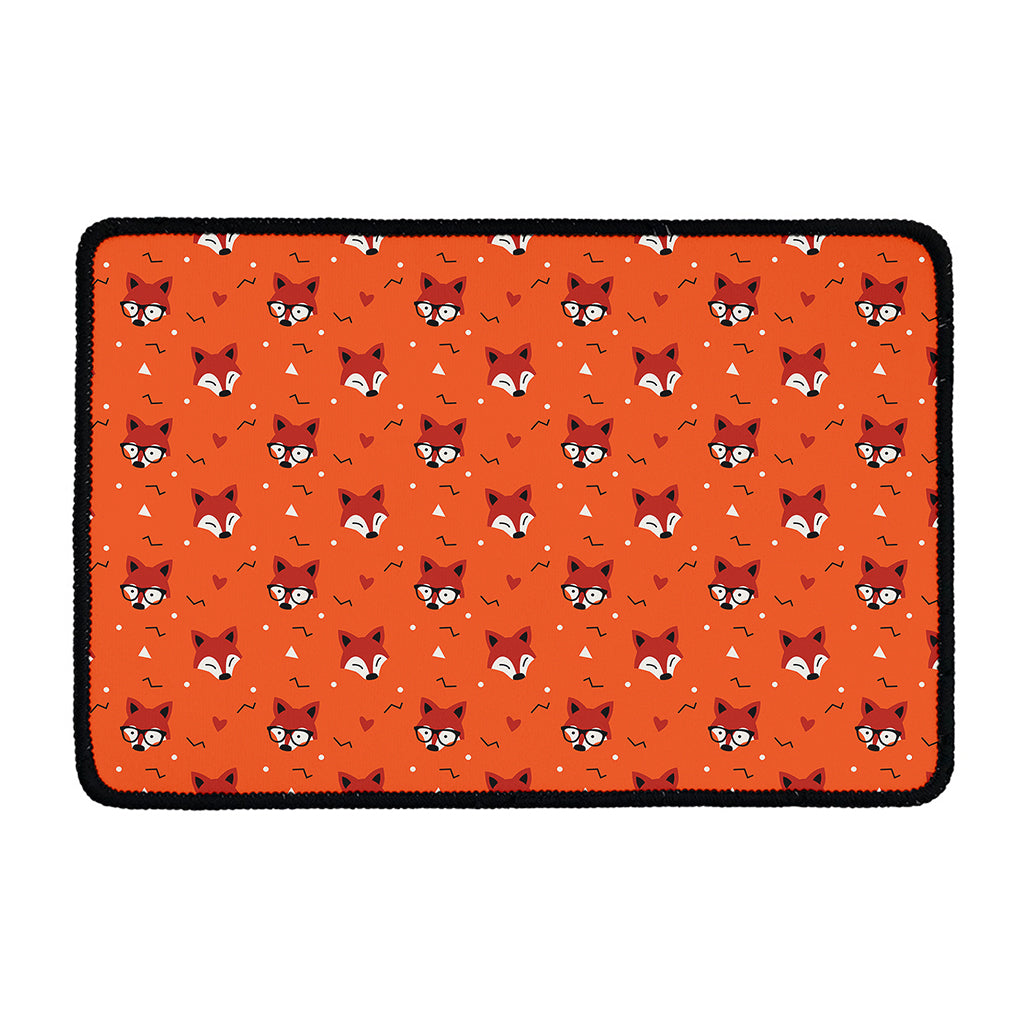 Cute Fox Pattern Print Kitchen Mat