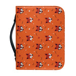 Cute Fox Pattern Print Leather Bible Cover