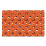 Cute Fox Pattern Print Polyester Doormat