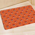 Cute Fox Pattern Print Polyester Doormat