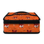 Cute Fox Pattern Print Small Lunch Bag