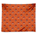 Cute Fox Pattern Print Tapestry