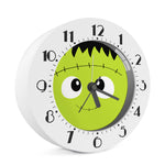 Cute Frankenstein Face Print Alarm Clock