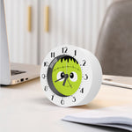 Cute Frankenstein Face Print Alarm Clock