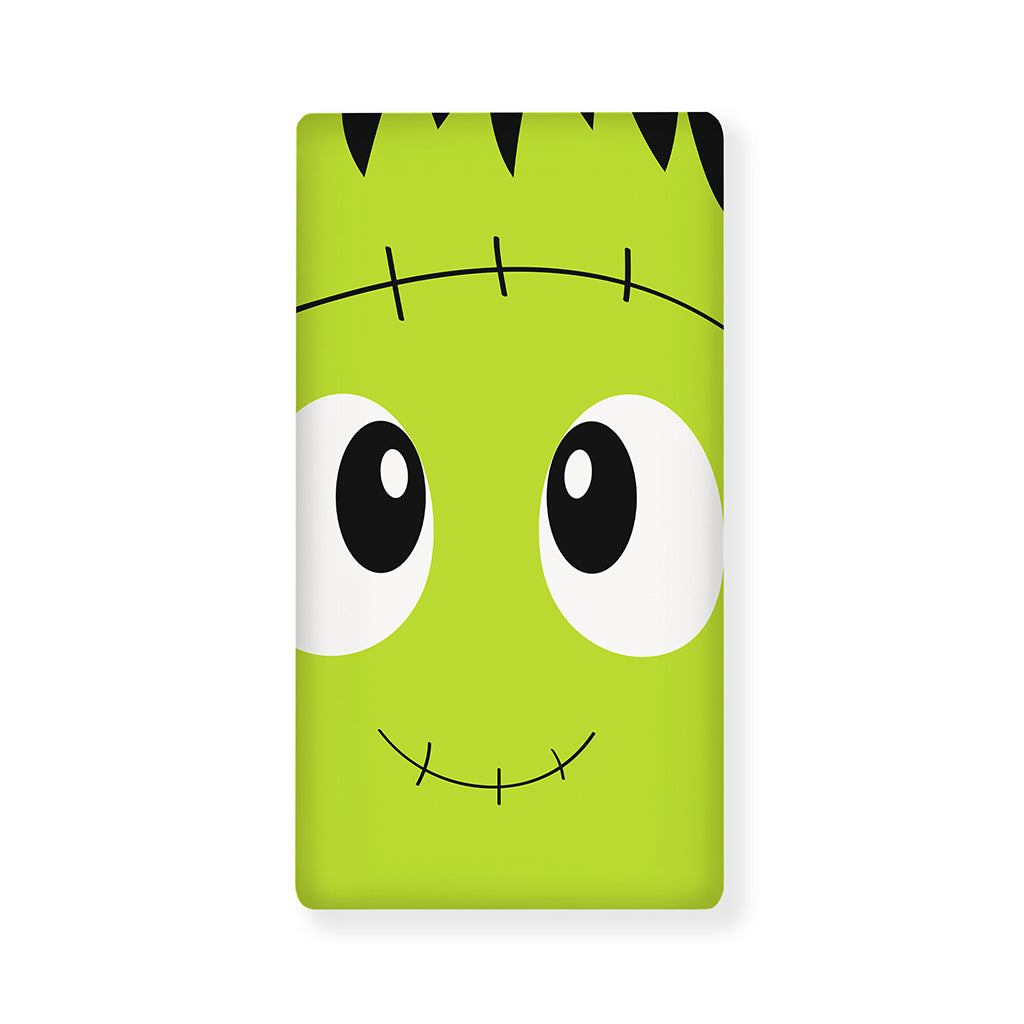Cute Frankenstein Face Print Baby Crib Sheet