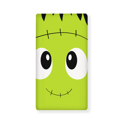 Cute Frankenstein Face Print Baby Crib Sheet