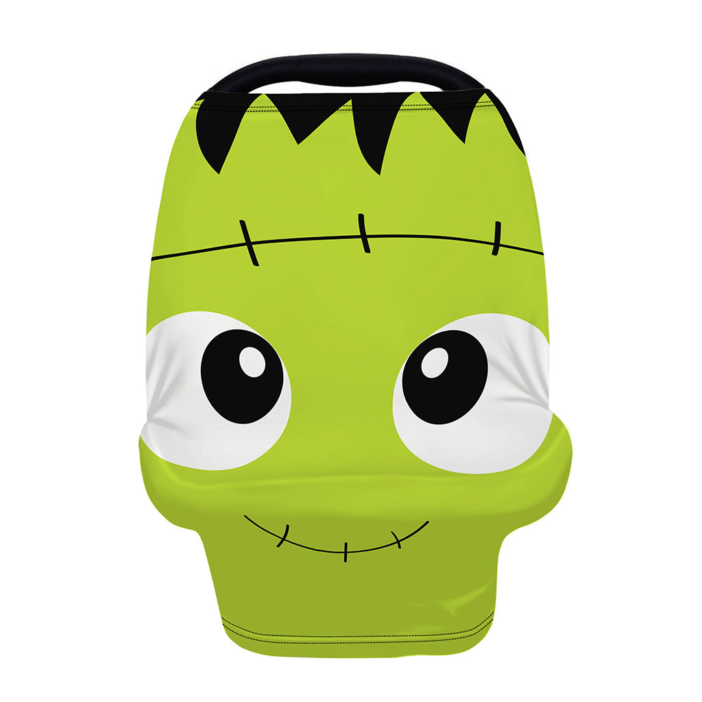Cute Frankenstein Face Print Baby Seat Cover