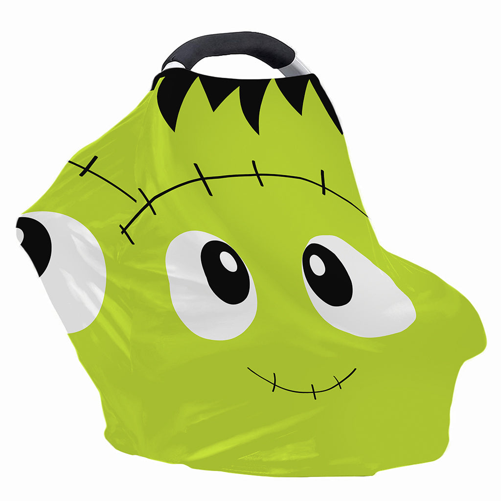 Cute Frankenstein Face Print Baby Seat Cover
