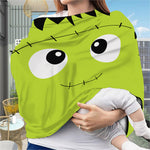 Cute Frankenstein Face Print Baby Seat Cover