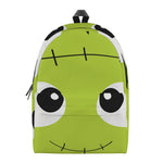 Cute Frankenstein Face Print Backpack