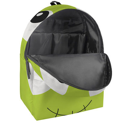 Cute Frankenstein Face Print Backpack
