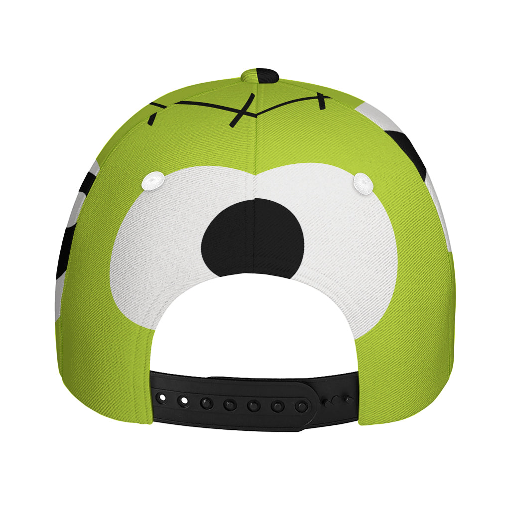 Cute Frankenstein Face Print Baseball Cap