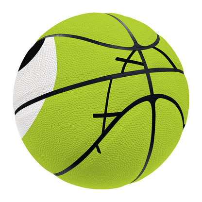 Cute Frankenstein Face Print Basketball