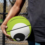 Cute Frankenstein Face Print Basketball