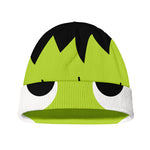 Cute Frankenstein Face Print Beanie
