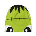 Cute Frankenstein Face Print Beanie