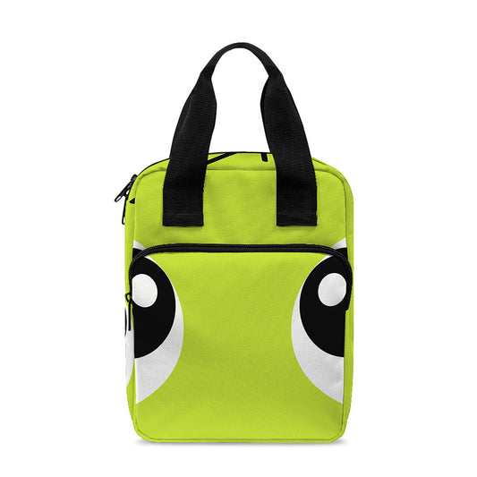 Cute Frankenstein Face Print Bible Tote Bag