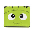 Cute Frankenstein Face Print Bifold Wallet