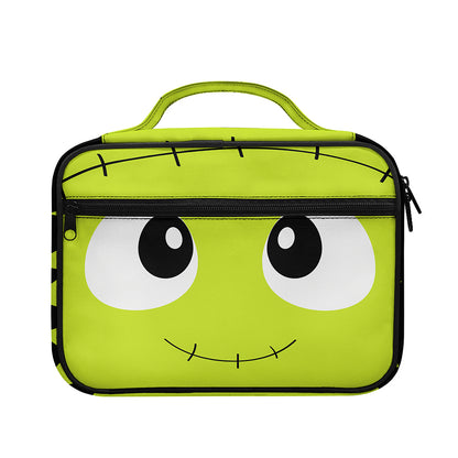 Cute Frankenstein Face Print Briefcase Bible Bag