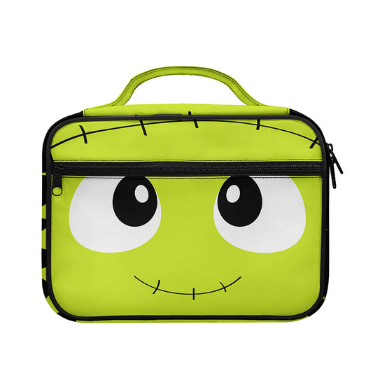 Cute Frankenstein Face Print Briefcase Bible Bag