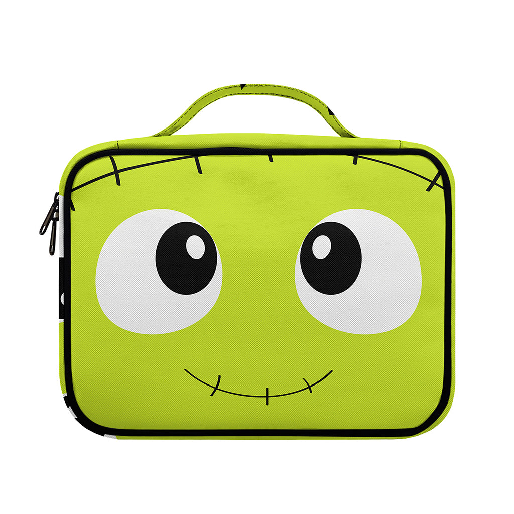 Cute Frankenstein Face Print Briefcase Bible Bag