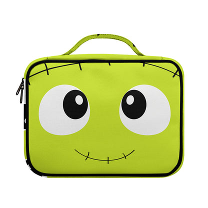 Cute Frankenstein Face Print Briefcase Bible Bag