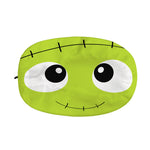 Cute Frankenstein Face Print Car Side Mirror Covers