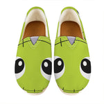 Cute Frankenstein Face Print Casual Shoes