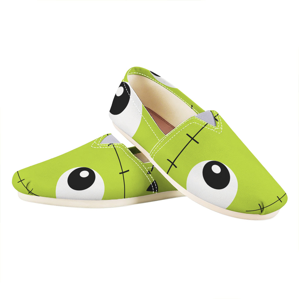 Cute Frankenstein Face Print Casual Shoes