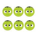 Cute Frankenstein Face Print Coaster Set