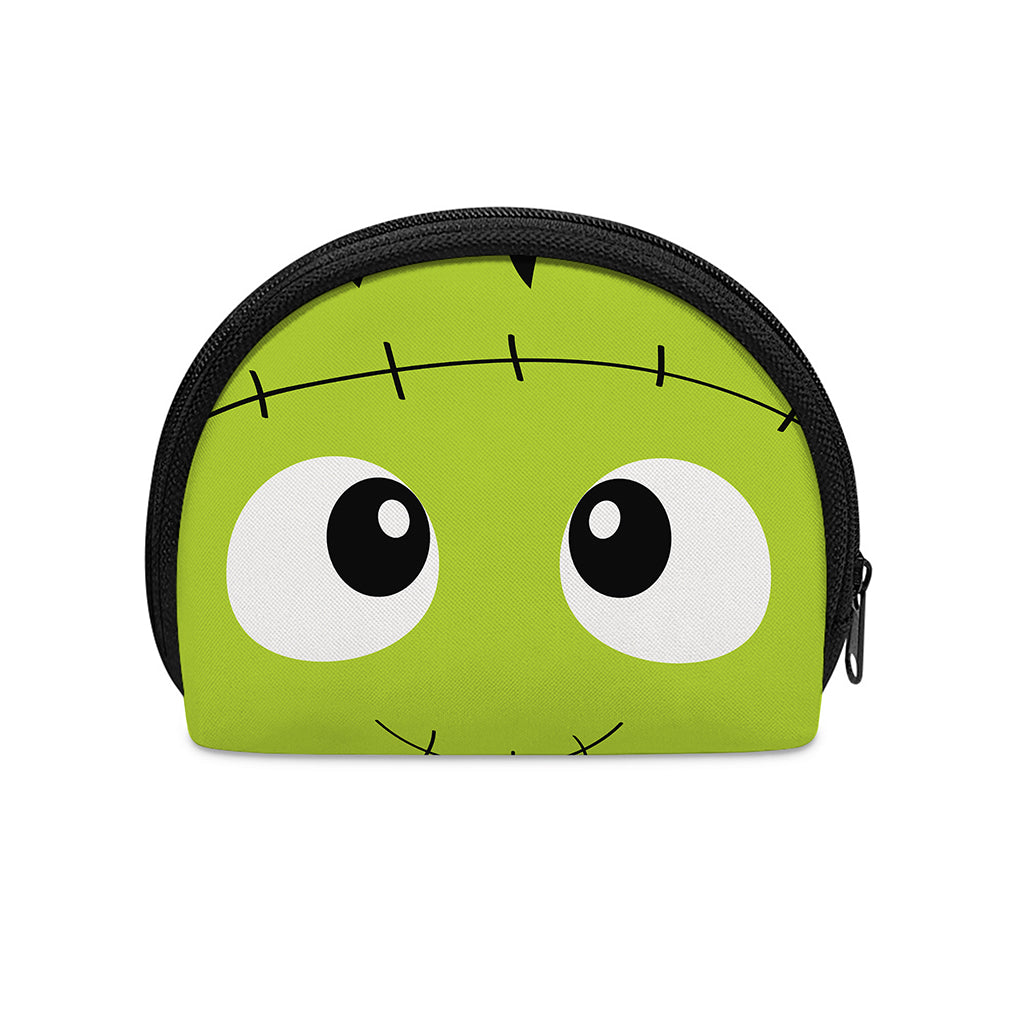Cute Frankenstein Face Print Coin Purse